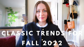The Most Classic Fall Trends For 2022