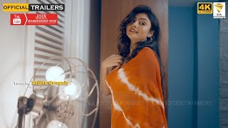 EVA ENTERTAINMENT | HIGH FASHION | Srijita Bold Orange Saree Look TRAILER| Glamorous Saree Fashion