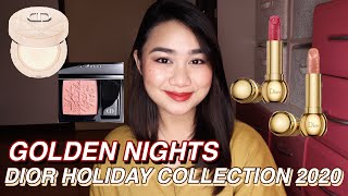 DIOR GOLDEN NIGHTS HOLIDAY / CHRISTMAS MAKE UP COLLECTION 2020 LIMITED EDITION ♡