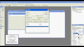 Visual Basic 6 Tutorial, Menu Editor