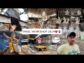 PAREL WORKSHOP 2024❤️🌎|| GANPATI WORKSHOP PAREL || PRATHAM VLOG