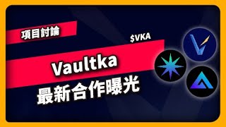 Vaultka 最新合作曝光 $VKA - 項目介紹(869集)