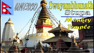 Swayambhunath Maha Chaitya | Monkey Temple | Kathmandu | Nepal