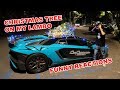 PUT A CHRISTMAS TREE ON MY LAMBO *FUNNY REACTIONS ON RODEO DRIVE*