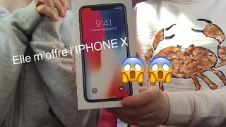 ELLE M’OFFRE UN IPHONE X 😱😱😱😱