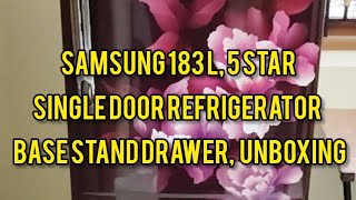 Samsung 183 L, 5 Star with basedrawer Refrigerator