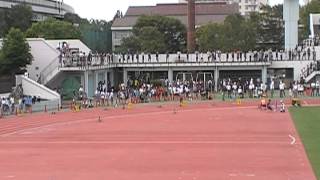 20120708 東京都中学総体男子共通4x100mR決勝