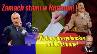 Zamach stanu w Rumunii! Janusz Korwin-Mikke komentuje unieważnienie wyborów prezydenckich.