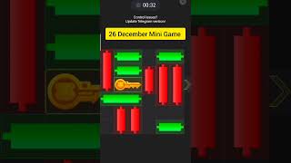 26 December Hamster Kombat Daily Mini Game Puzzle Solved Today | Puzzle game Solved |Hamster Kombat