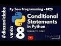 8. Python Programming | Conditional Statements in Python