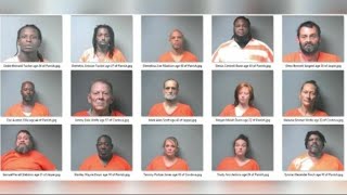 15 arrested in drug round-up