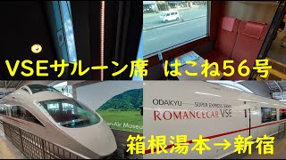 【VSEサルーン席】特急ロマンスカーはこね56号　乗車記録　200830