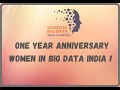 Women in Big Data India 1 year Anniversary