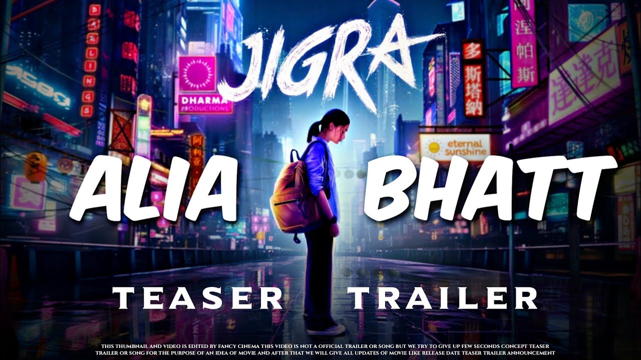 JIGRA Official Teaser Trailer : Announcement | Alia Bhatt | Jigra Movie ...