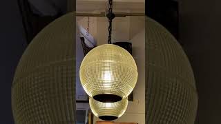 1960s Paris Street Light Pendant