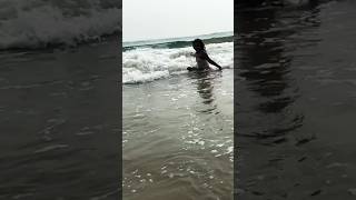 ❤️Sagar Kinare❤️| Best feeling at the beach  🏖️ |#shorts |@Sanvika’sDiary