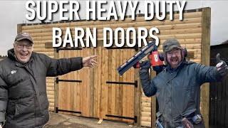 NEW UPBUILD GARAGE BUILD | HEAVY DUTY BARN DOORS | PT.3