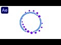 Creative Looping Animation In Adobe After Effects - After Effects Tutorial - No Plugins.
