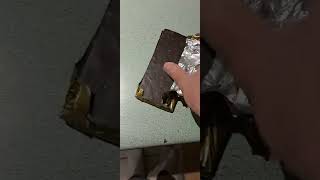 Taking a Wrapper off a Chocolate Bar