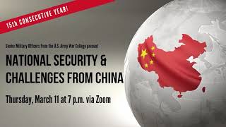 National Security and Challenges from China