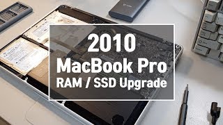 [Old 기기 특집] 2010 맥북프로 램, SSD 업그레이드 | 고물 노트북에 새생명을~ (feat. 2010 mid non retina Macbook Pro 13\