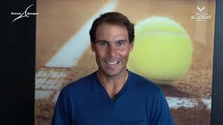 12 \u0026 Under Festival - A message from Rafa Nadal