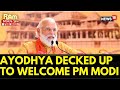 Ayodhya Ram Mandir News | Ayodhya All Decked Up To Welcome PM Modi Today | Modi News | News18