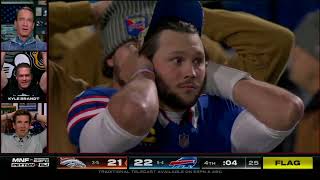 ManningCast reacts to WILD finish to Broncos vs. Bills | Monday night Football with Peyton & Eli