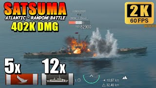 Super battleship Satsuma - Full HP Conqueror deleted from long distance