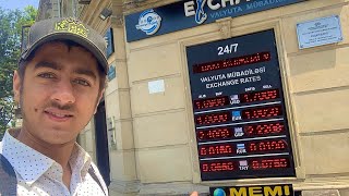 Baku Money Exchange Azerbahijan Currency Exchange | Azerbahijan Currency Show #baku #moneyexchange