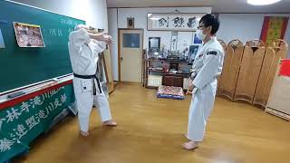 10.上膊抜Johaku Nuki 少林寺拳法 Shorinji Kempo