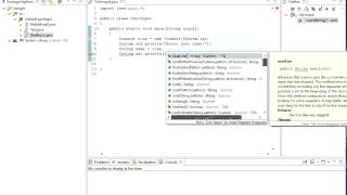Java Tutorial #4: Taking User Input