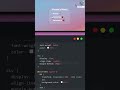 Animated Radio button 🔘 with html css #shortvideo #frontenddevelopment #font #popular