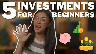 5 INVESTMENTS FOR BEGINNERS | Investing 101