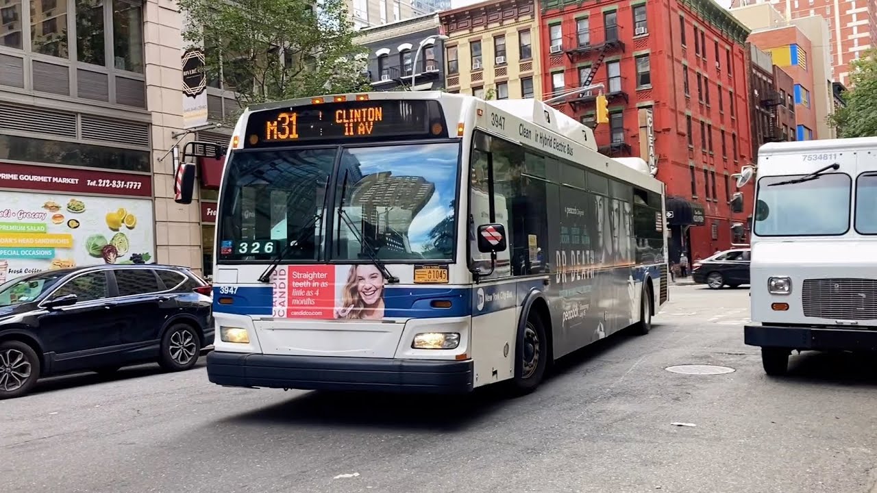 MTA New York City Bus: 2008 Orion VII Next Generation HEV #3947 On The ...