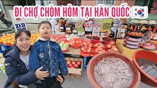 381🇰🇷 CÔ DÂU VIỆT ĐI CHỢ CHÒM HỎM TẠI HÀN QUỐC