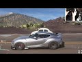 drifting in forza horizon 5 with a supra