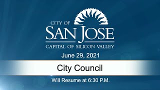 JUN 29, 2021 | City Council, Evening Session