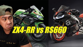 Ninja ZX4 RR vs Aprilia RS660