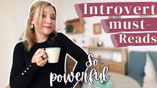 Books every introvert NEEDS To Read! Quiet and POWERFUL stories