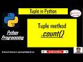 Python Tuples #1 | count() Method