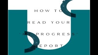 How to Read Your 'My Progress' Report Using Self-Service
