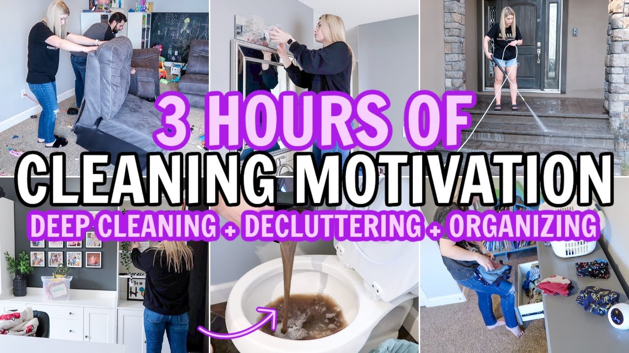 Extreme Deep Clean Declutter Organize Cleaning Motivation Marathon