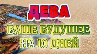 ДЕВА ❤️‍🔥♍ ВАШЕ БУДУЩЕЕ на 10 ДНЕЙ гадание онлайн Таро расклад