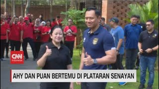 Puan dan AHY Bertemu di Senayan