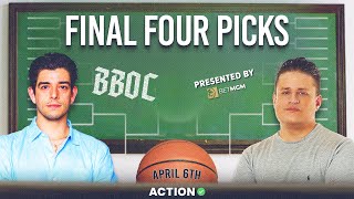 NCAA Tournament FINAL FOUR Picks & Predictions! | NC State vs. Purdue & UConn vs