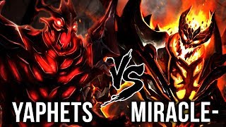 Most Legendary Shadow Fiend Player YaphetS vs Miracle- EPIC SF Battle of Dota 2 Legends