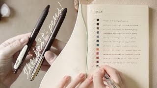 *the* best pens for journalling + how I improved my handwriting & cursive // stationery tea talk ☕️