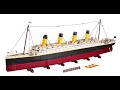 lego creator expert titanic 10294 official images and animated model lego 10294 lego titanic