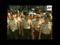 Indonesian president on re-election campaign